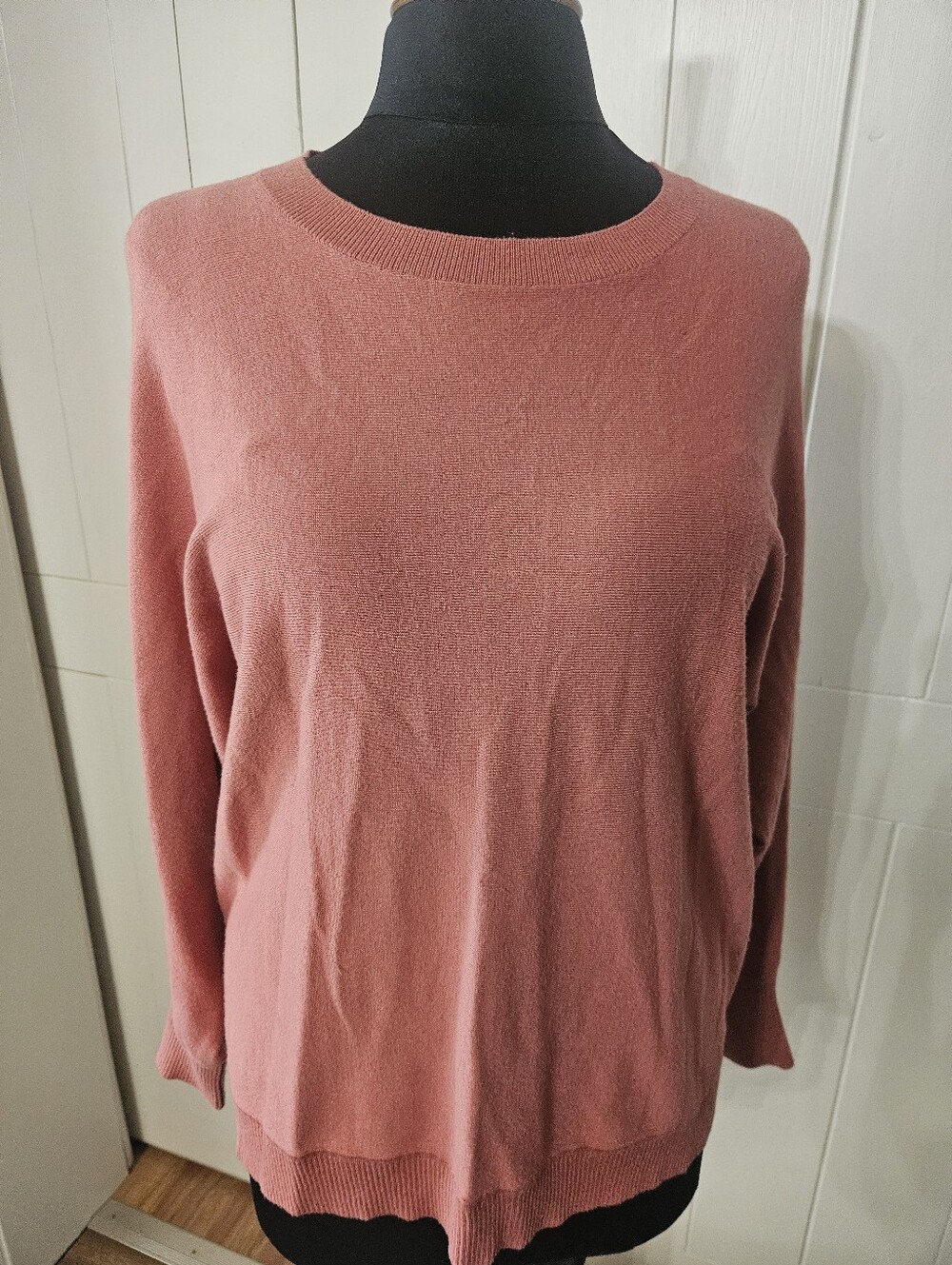 Loft Classic Crewneck Women's Sweater - Dusty Rose